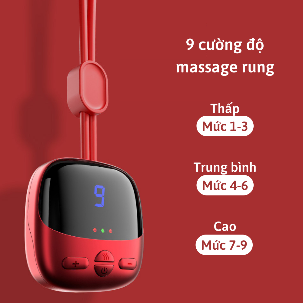 Dây đeo massage cổ vai gáy xung điện LP-A7 Electric Neck Massager Smart TENS+EMS Portable