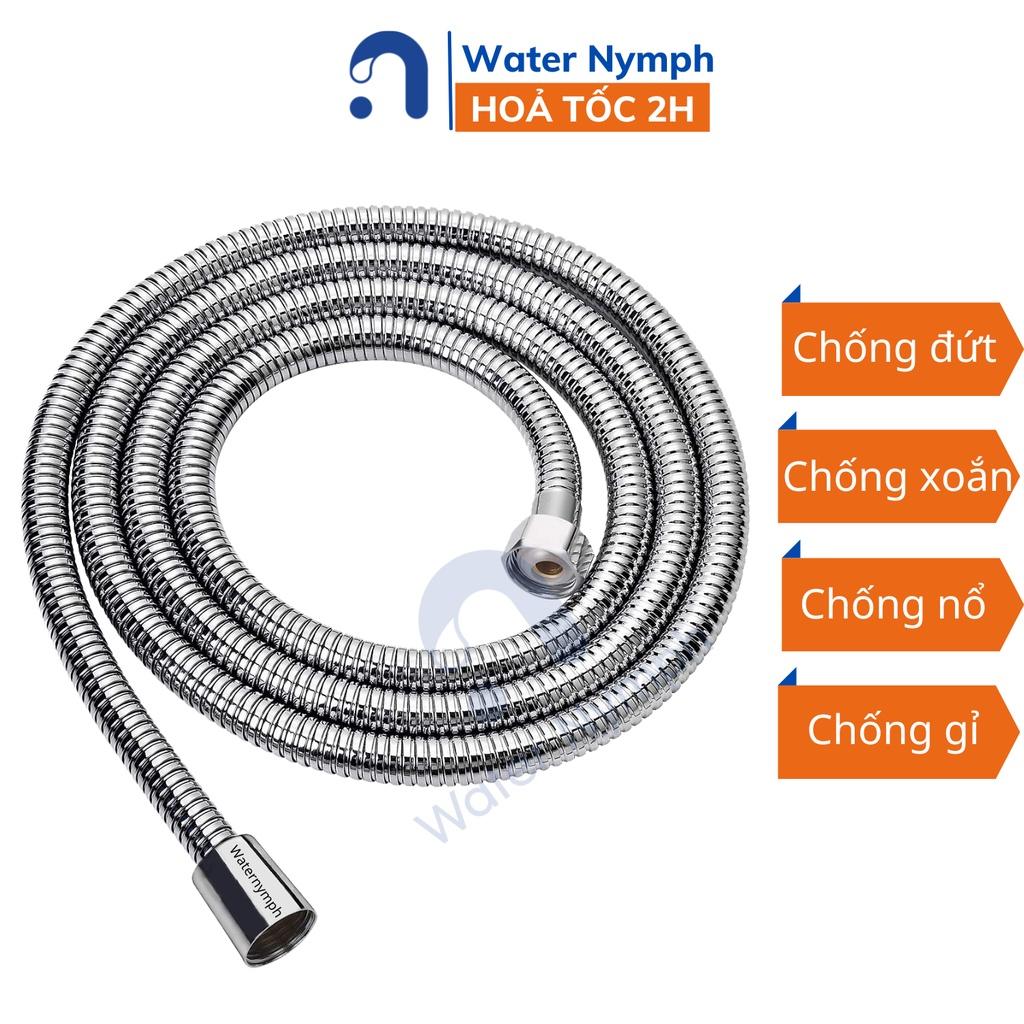 Dây sen, dây vòi xịt vệ sinh Waternymph chống xoắn, chống đứt, chống nổ dây, chịu được áp suất cao