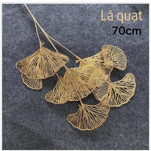 Cành Lá rẻ QUẠT 3 Nhánh Trang Trí Giỏ Hoa Ngày Tết, Decor Cực Sang Chảnh