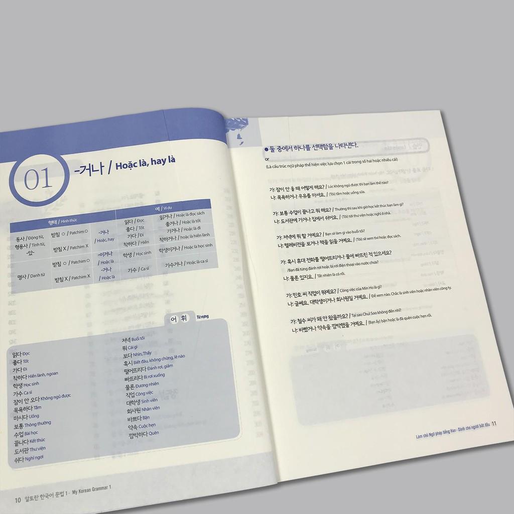 Sách - Làm Chủ Ngữ Pháp Tiếng Hàn - My Korean Grammar
