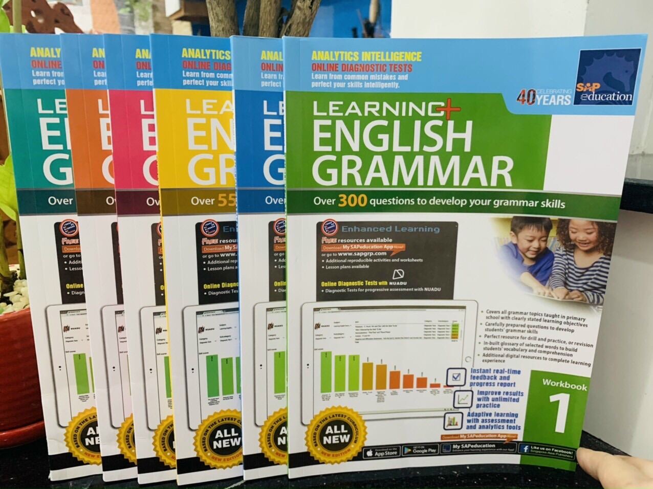 SAP Learning English Grammar - 6 Books | Bản Nhập Khẩu