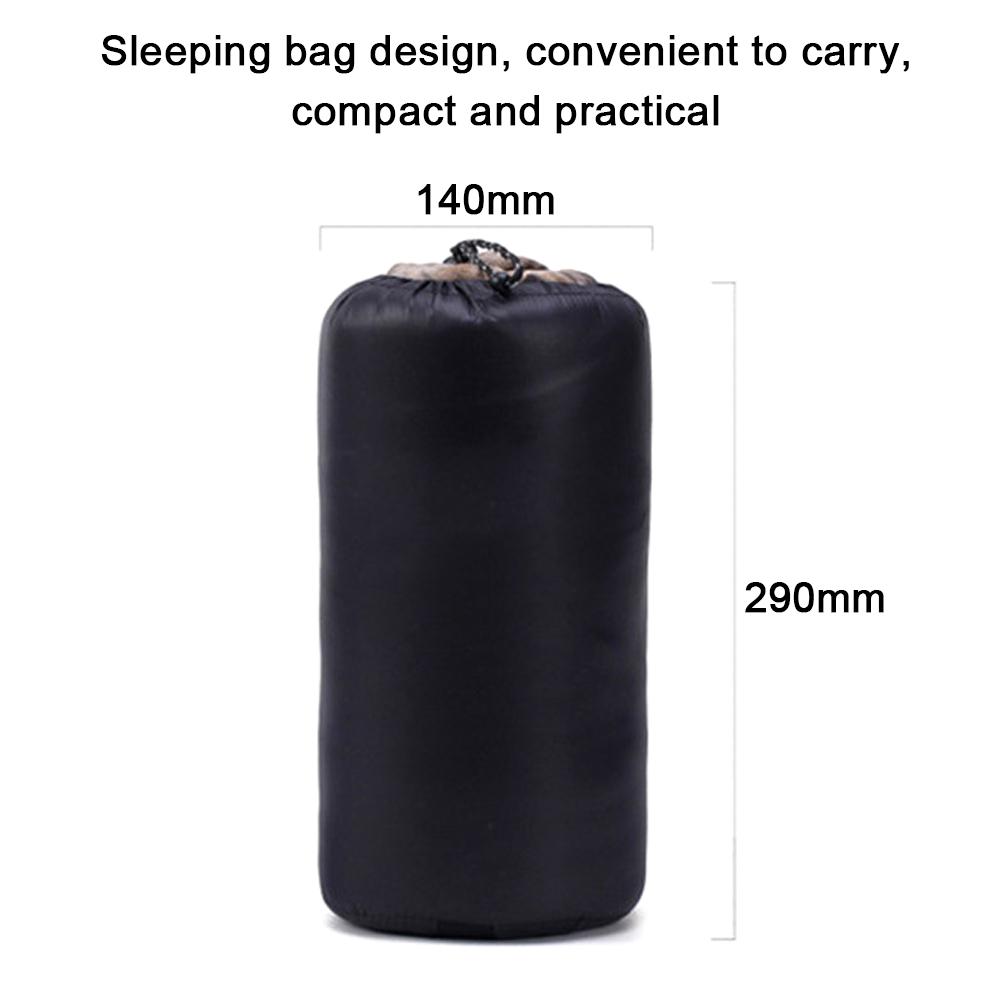 Outdoor Sleeping Bags Portable Emergency Sleeping Bag Light-weight Fleece Sleeping Bag for Camping Travel Hiking