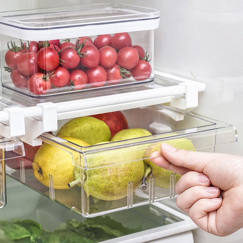 Hộp đựng đồ trong suốt cho tủ lạnh