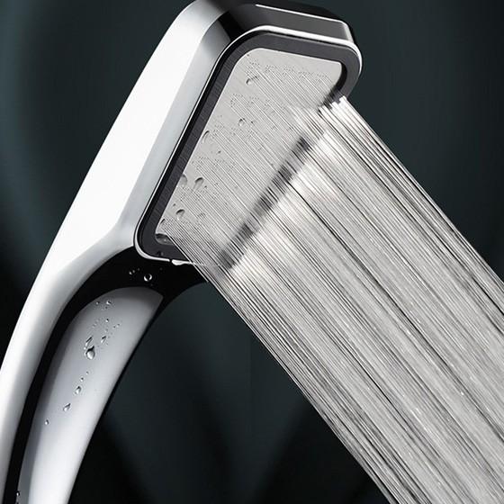 Đầu vòi sen tăng áp tặng kèm dây cấp nước tiêu chuẩn inox 304 giá tốt
