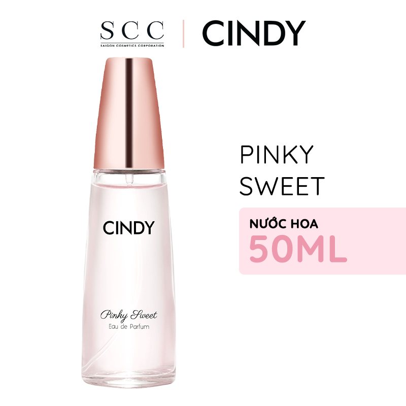 Nước hoa cho nữ Cindy Pinky Sweet mùi hương ngọt ngào trẻ trung 50ml