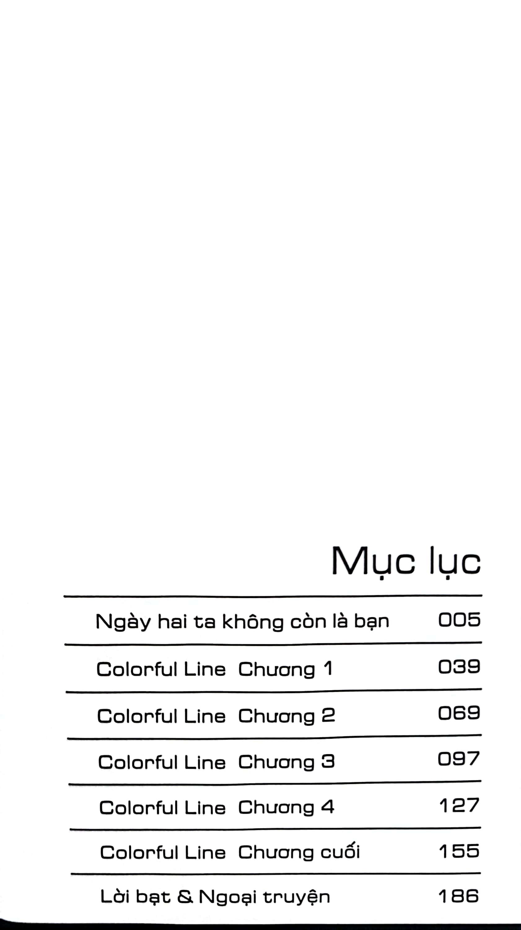 Colorful Line