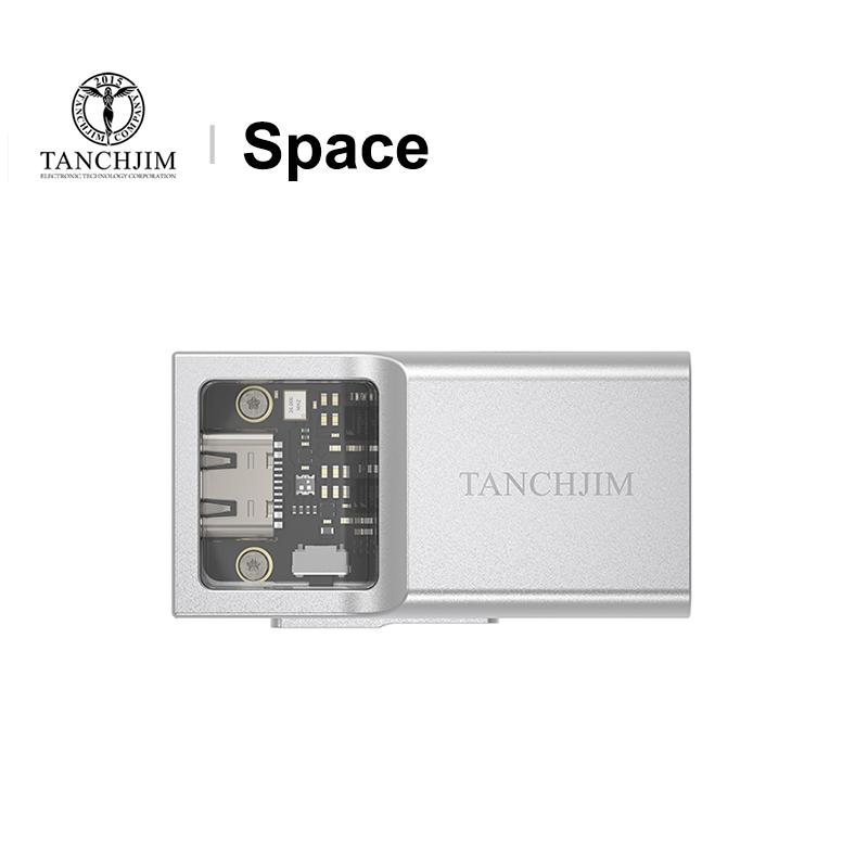 Tanchjim Space di động Mini USB DAC AMP Dual CS43131 CHIP TYPE-C đến 3,5 bộ khuếch đại tai nghe tai nghe DSD256 PCM768