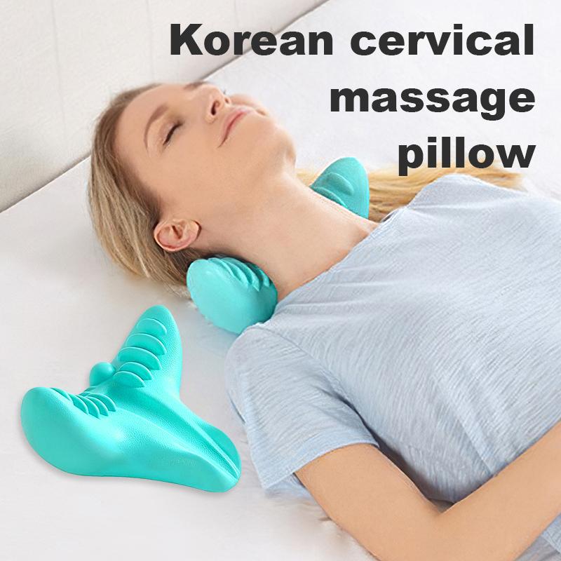 Gối Massage Cổ Vai Gáy,Gối Mát Xa Cổ Thư Giãn Giảm Đau Tiện Dụng,Ngủ Chống Mỏi Cổ Gối Chống Đau Vai Gáy Neck