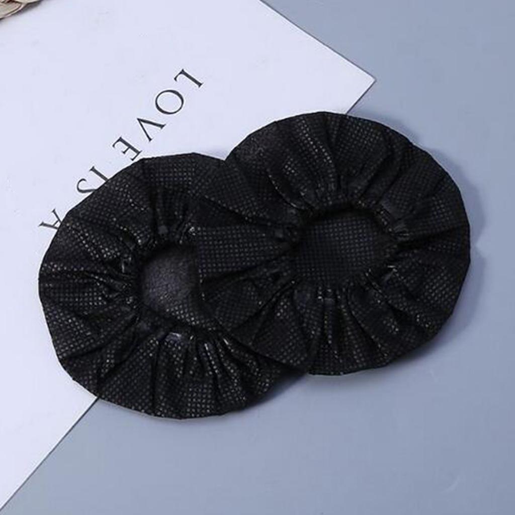 400 / Pack Disposable Microphone Cover Handheld Microphone Covers Black White