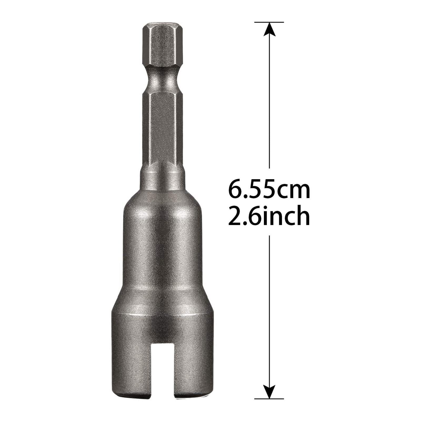 3x 1/4" Hex Shank Wrench Drive Socket Drill Adapter Socket Extension Bit Set