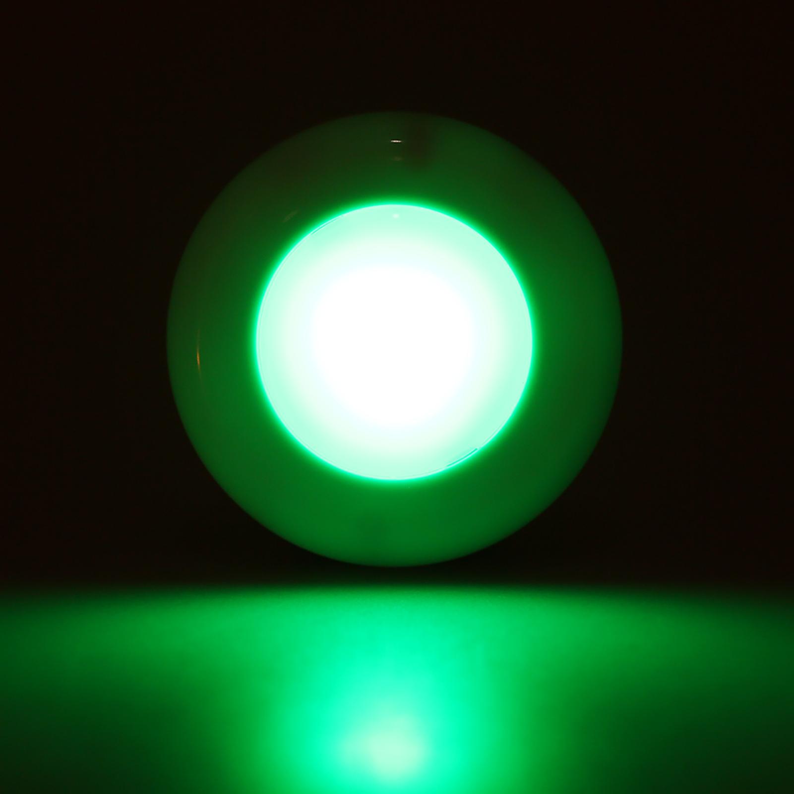 RGB LED Under Cabinet Lamp Puck Light 6 Pack with Remote Control Brightness Adjustable Dimmable Timing Supported 16