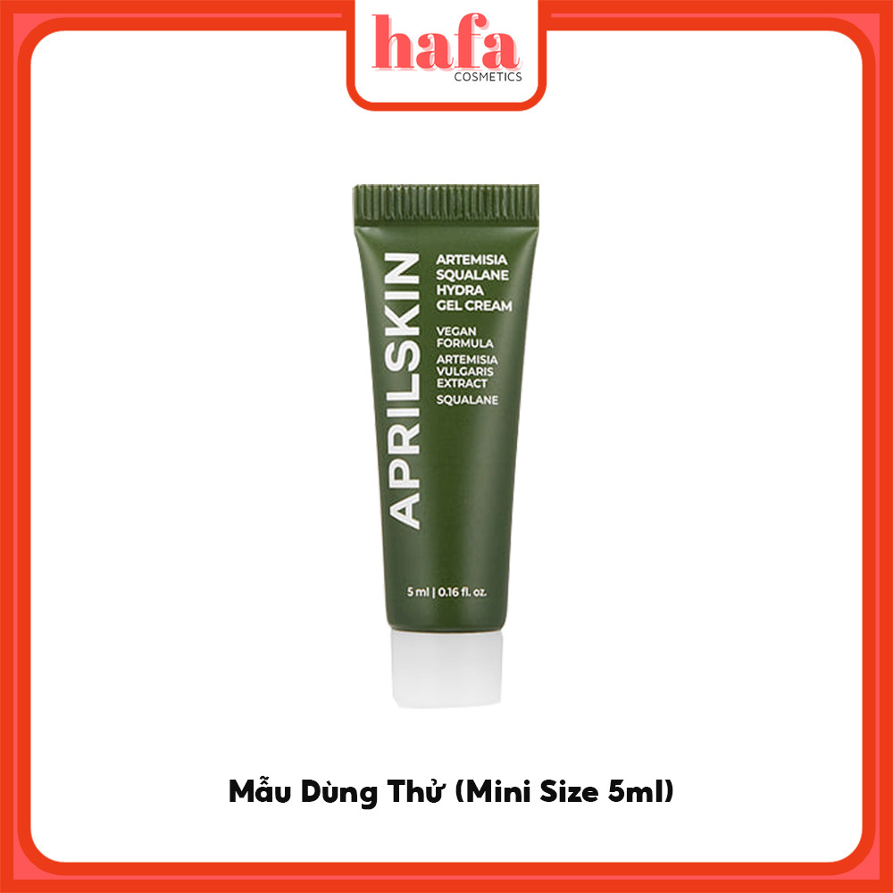 [Minisize 5ml] Kem Dưỡng Ngải Cứu Aprilskin Artemisia Squalane Hydra Gel Cream 5ml