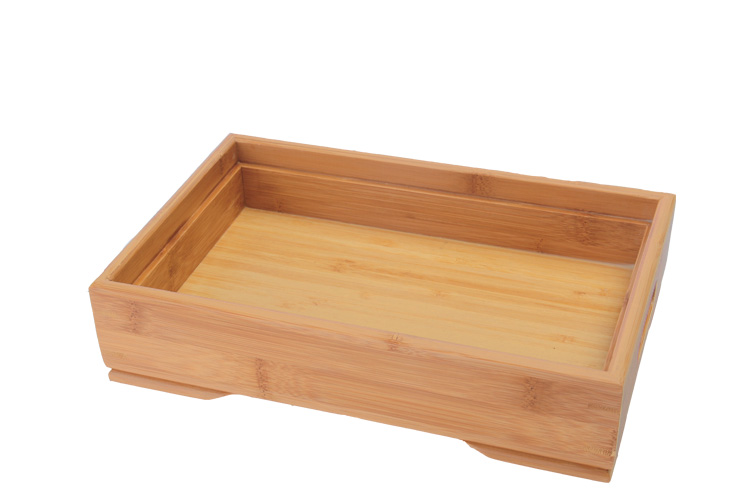 Khay đựng ấm chén tre nhỏ và trung bình