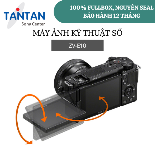 Máy Ảnh Kỹ Thuật Số Ống Kính Rời ZV-E10 | Hàng Chính Hãng