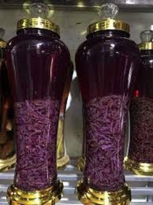 1Kg BA KÍCH TÍM chế biến sấy khô sạch