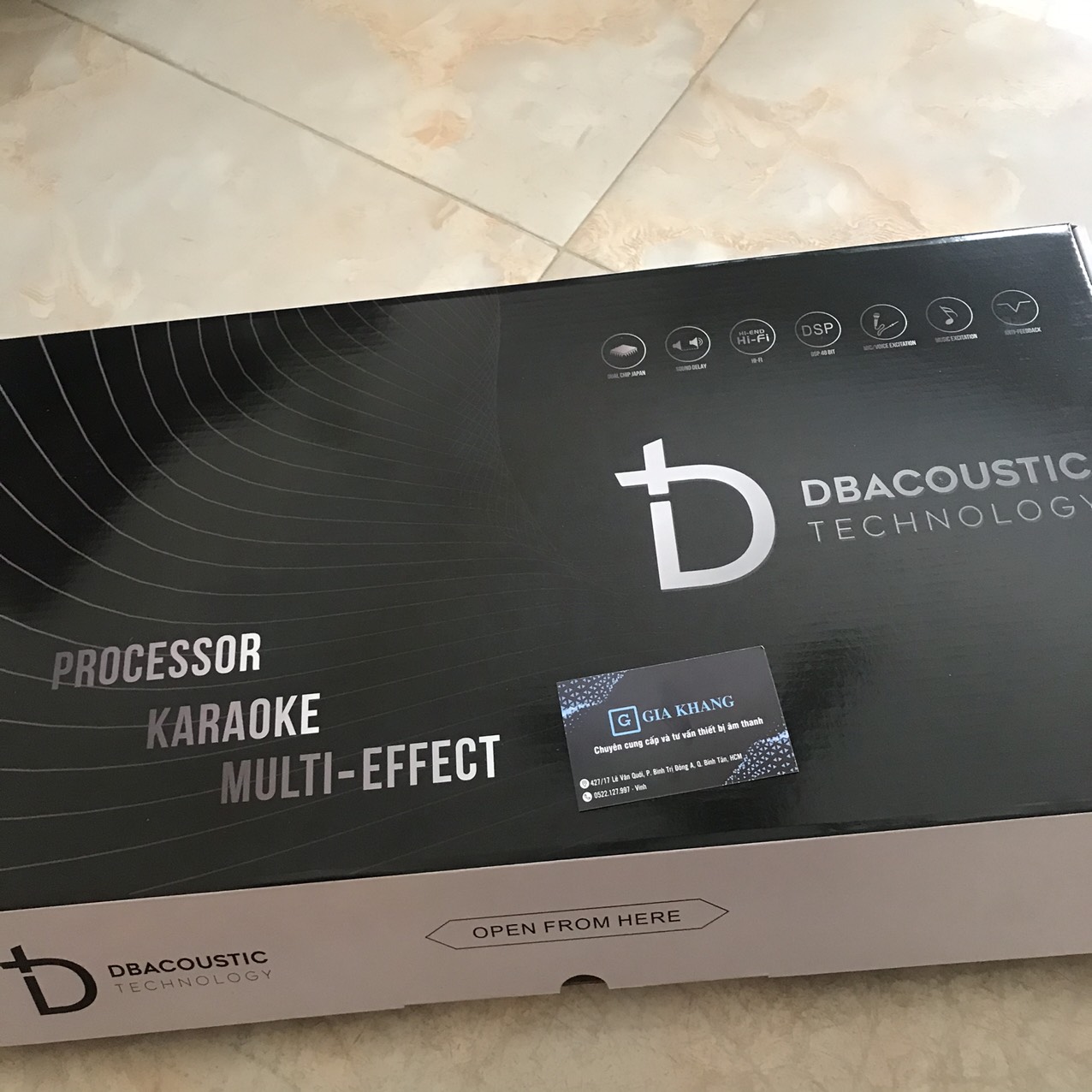 MÁY NÂNG TIẾNG DBACOUSTIC DAC 6S - Hàng Chính Hãng