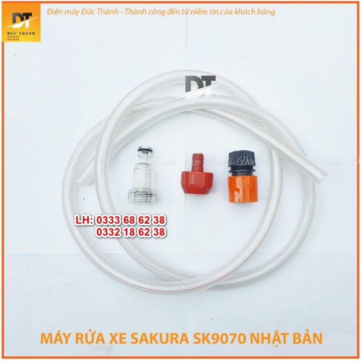 Máy rửa xe SAKURA japan. Công suất 3000W.