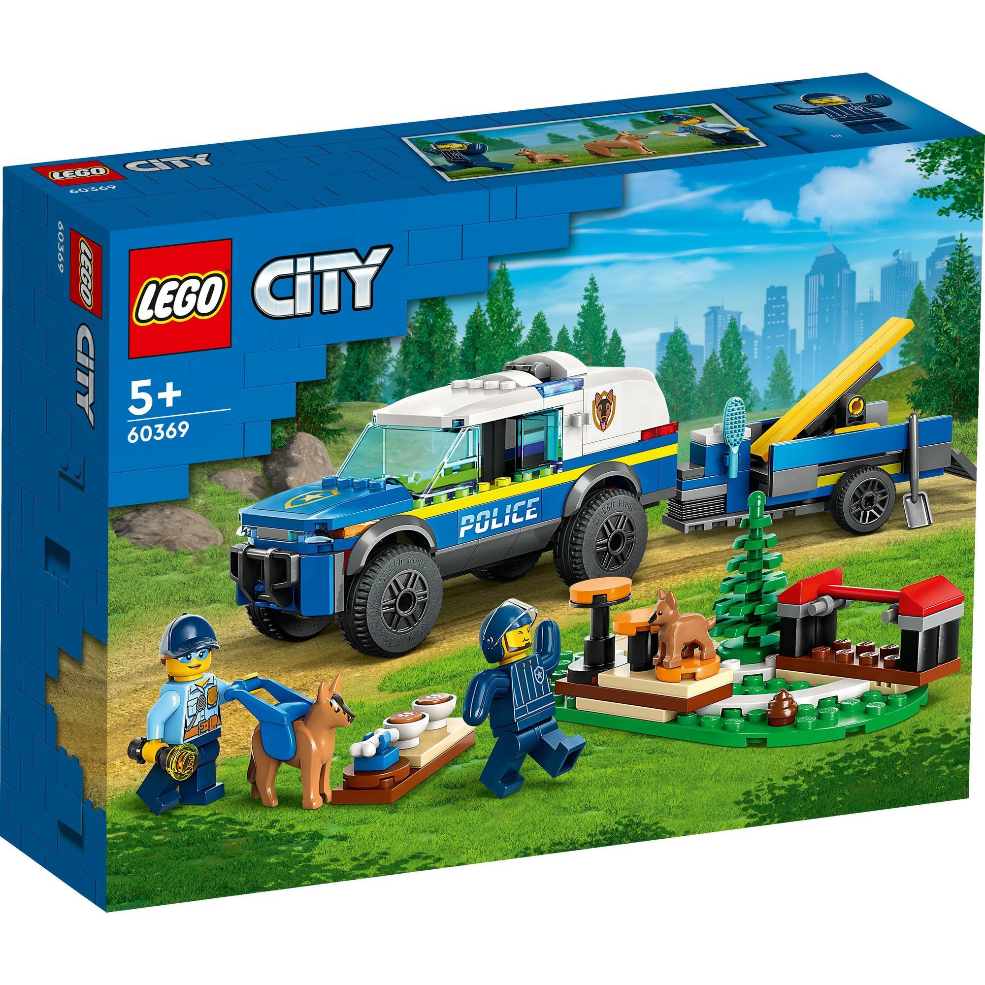 LEGO City 60369 Xe Huấn Luyện Cảnh Khuyển (197 Chi Tiết)