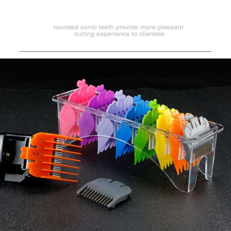 Bộ 8 lược thay thế cho tông đơ cắt tóc với 8 kích cỡ khác nhau