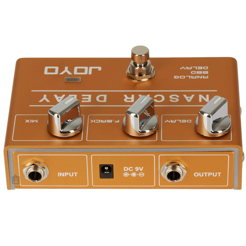 JOYO R-10 Guitar Effect Pedal Nascar Delay Analog- Hàng chính hãng 