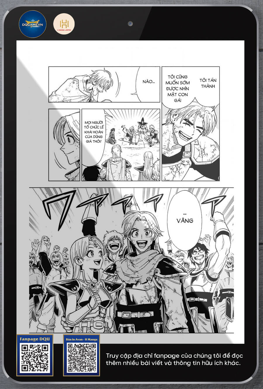 dragon quest - dũng giả avan và ngục viêm ma vương chapter 42 13