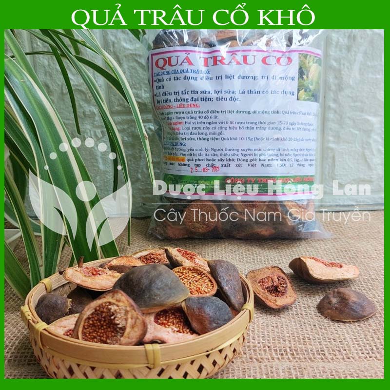 Quả Trâu Cổ khô đóng gói 500gram