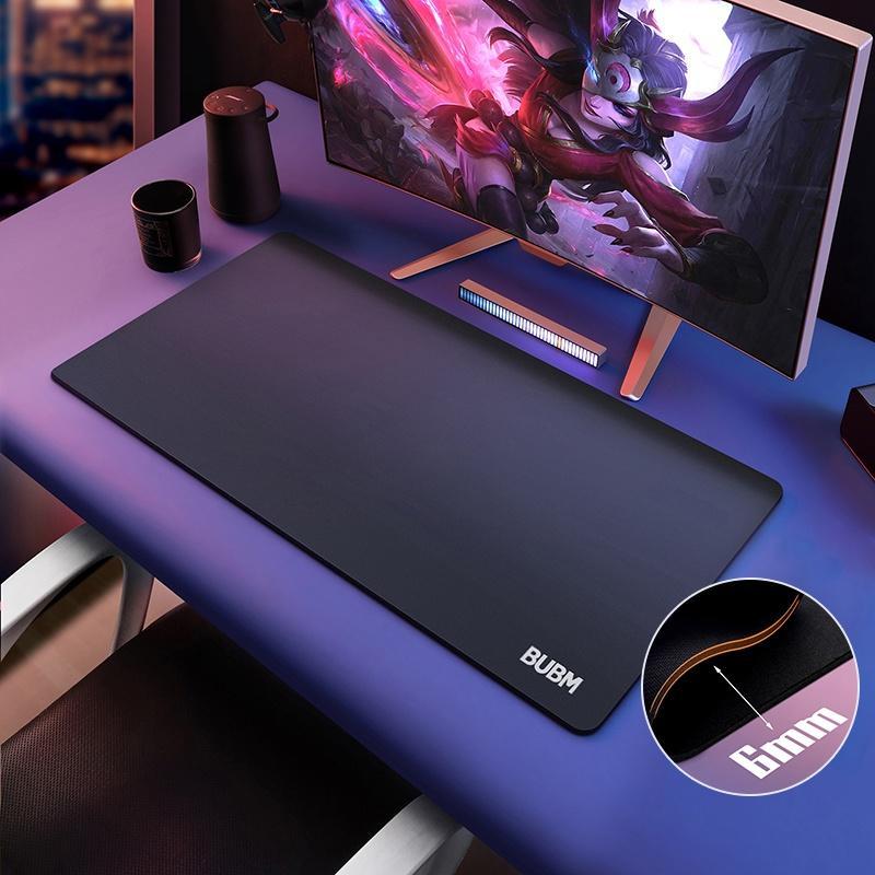 Tấm Lót Chuột Và Bàn Phím Chơi Game 6MM Bằng Cao Su Mềm Chống Trượt 80cmx40cm / 90cmx40cm
