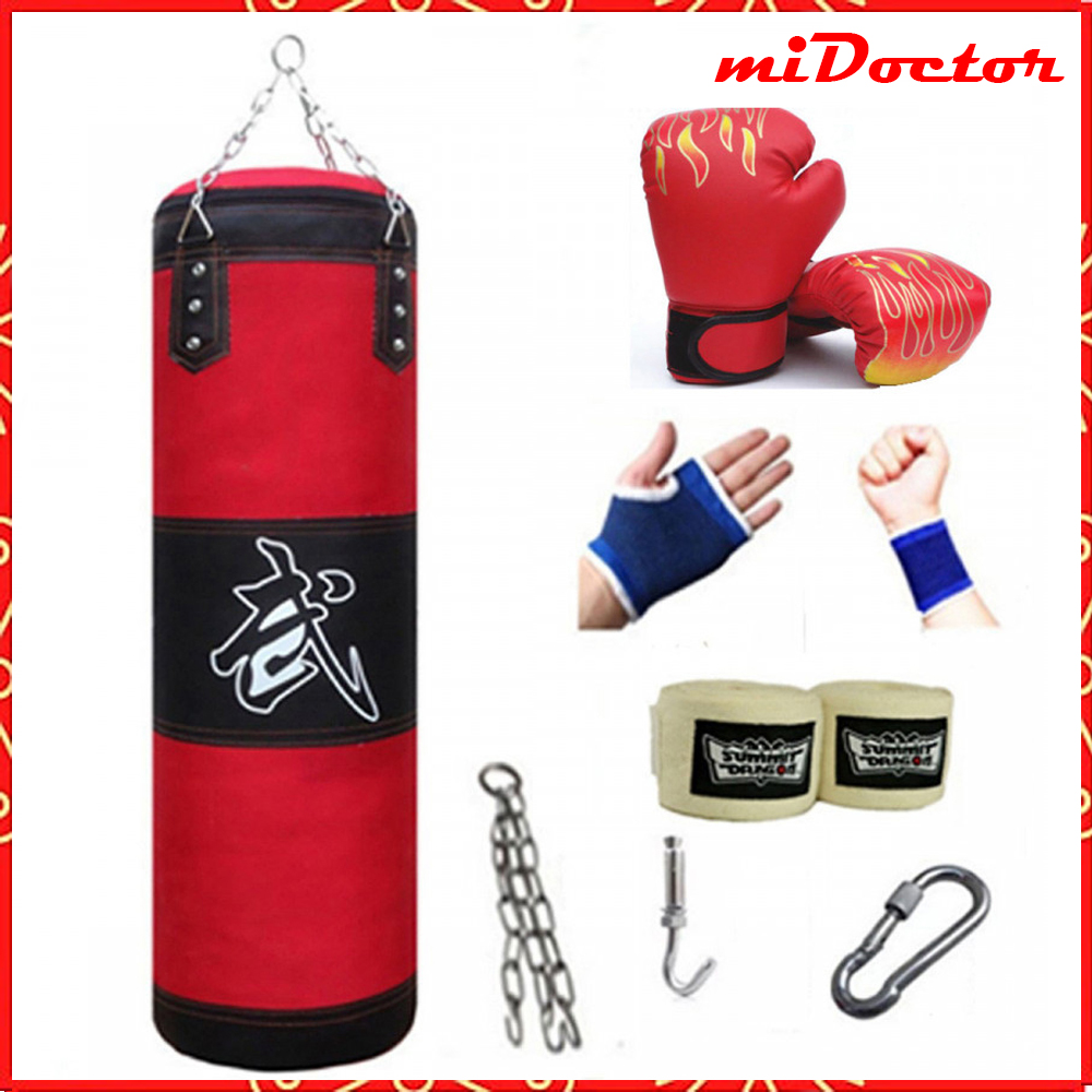 Vỏ Bao Cát Đấm Bốc 3 Lớp Cao Cấp – Vỏ Bao Cát Boxing Chính Hãng miDoctor, Trụ Đấm Bốc Treo