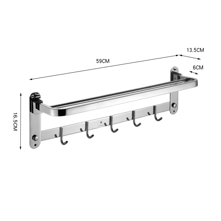 GIÁ TREO KHĂN PHÒNG TẮM DAESUN DS 617