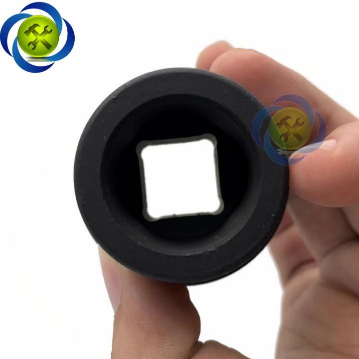 Tuýp vuông Kingtony 853417 loại 1 inch 4 cạnh đen 17mm