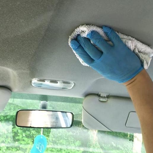 Chai xịt tẩy nội thất bọc nỉ ô tô, ghế sofa nỉ, ghế ô tô, trần bọc nỉ văn phòng F CLEAN chuyên dụng