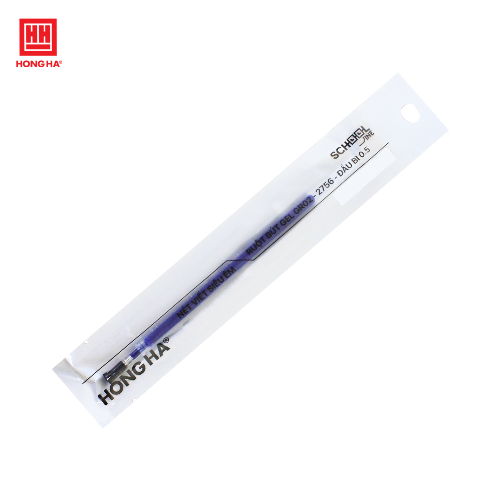 Ruột bút gel, Lõi bút thay thế Hồng Hà GR02 ngòi 0.5mm - 2756