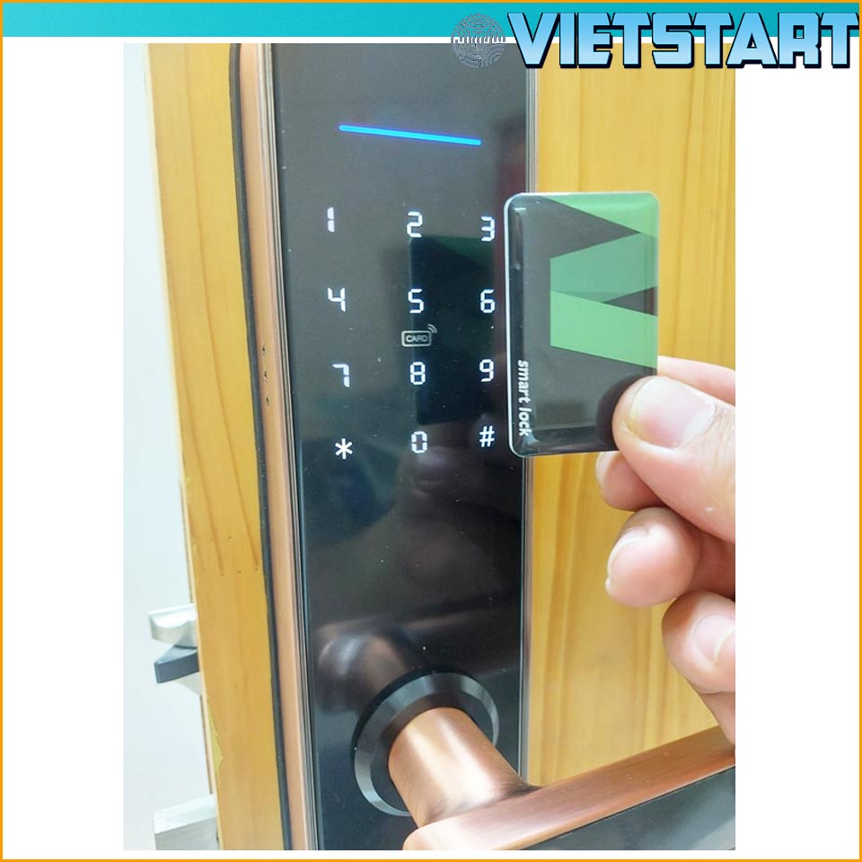 Khóa vân tay EDA LOCK ELI-WF02 - Mở khóa bằng quét vân tay, thẻ từ, mã số và chìa khóa -Công nghệ USA