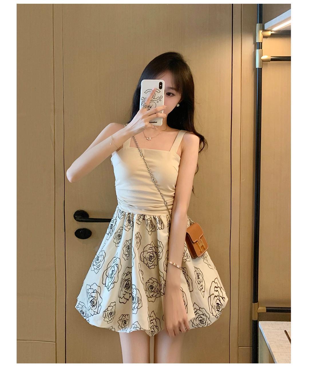 TOBE1SHOP Váy cổ điển kiểu Pháp, váy thiết kế mùa hè, váy ngắn cổ tích.