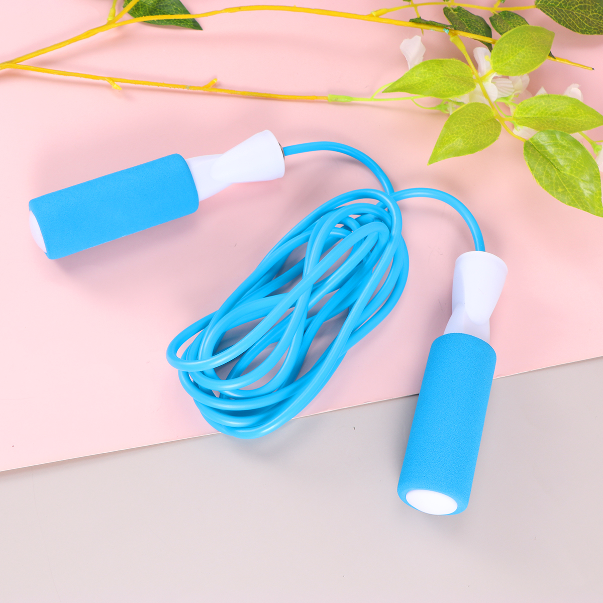 Có Thể Điều Chỉnh Mang PVC Dây Nhảy Dây Thép Bỏ Qua Dây Nhảy Tập Gym Fitnesss Thiết Bị