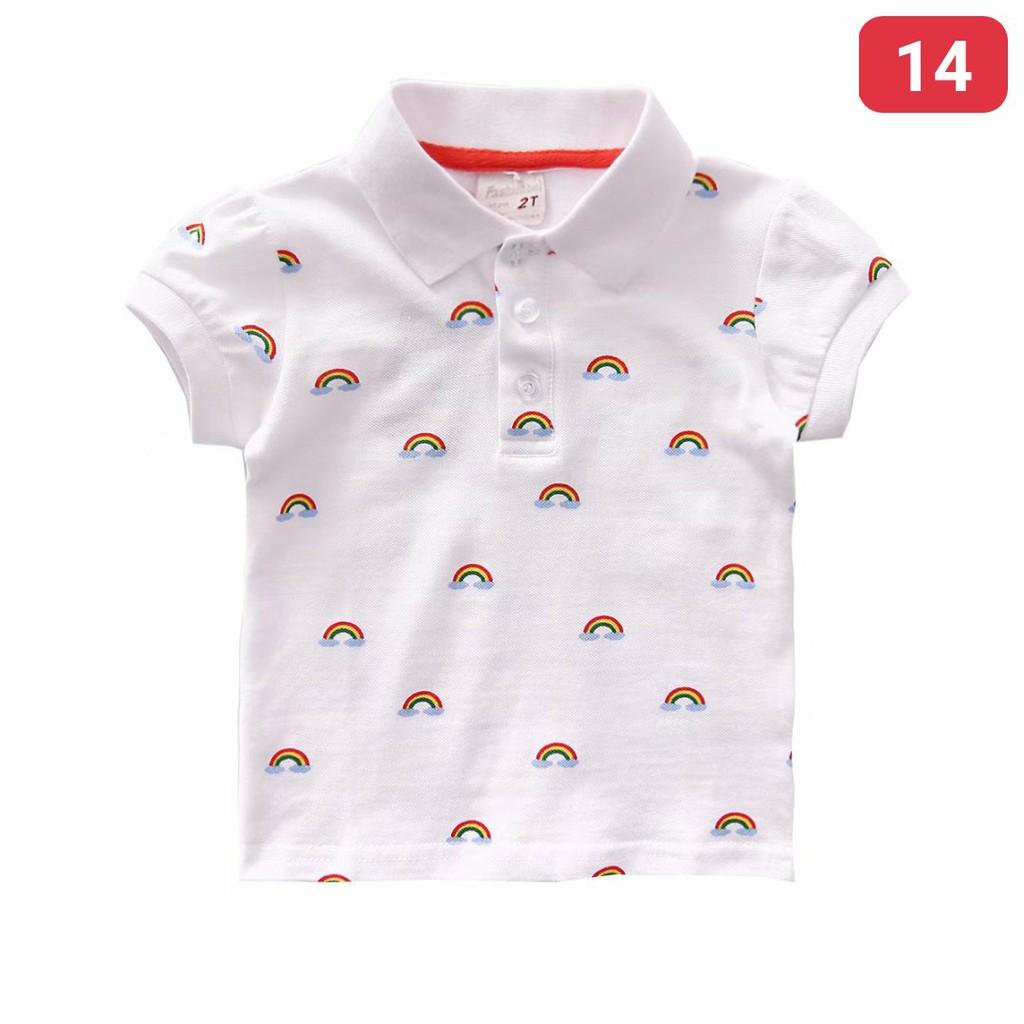 Áo cổ trụ bé trai size 18 tháng - 6 tuổi