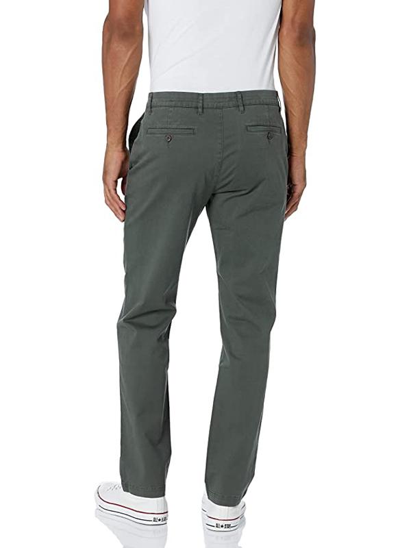 Quần Kaki Nam Goodthreads Men's Straight-Fit Washed Comfort Stretch Chino Pants Olive - SIZE 29
