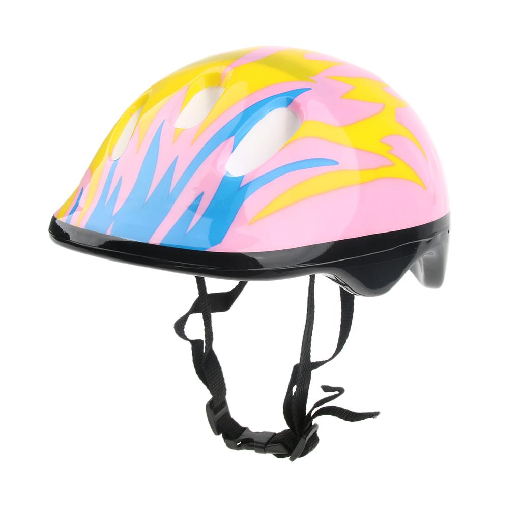Kids Roller Skating Skateboarding Safety Helmet Head Protection Hat Pink