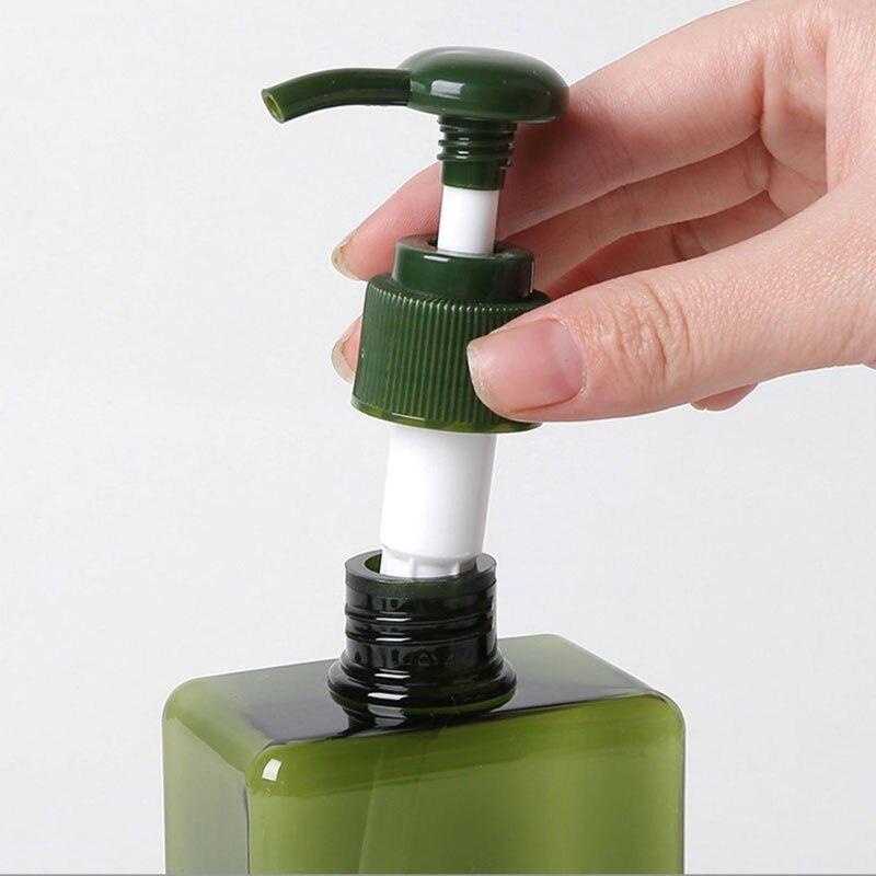 Travel Soap Dispenser Shampoo Dispenser Pressed Portable Emulsion Bottles Storage Box Hand Sanitzer Holder Bathroom Accessories