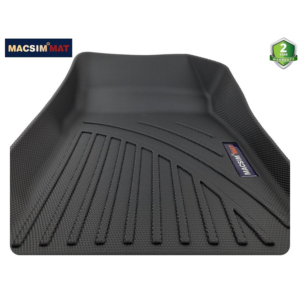 Ecosport ,Thảm lót sàn xe ô tô Ford Ecosport 2012+ Nhãn hiệu Macsim chất liệu nhựa TPE màu đen hàng loại 2