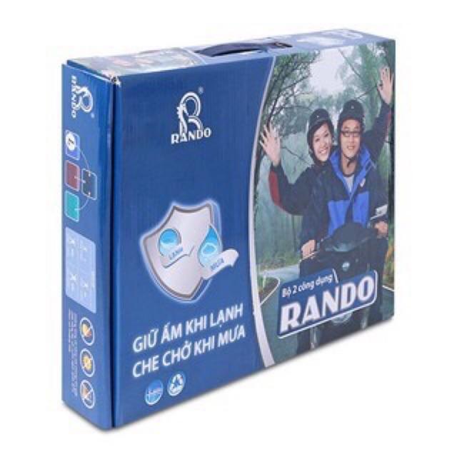 Áo mưa bộ hai lớp Rando 2 công dụng ( sỉ inbox)