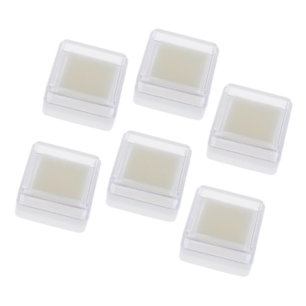 16Pcs Import Blank Ink Pad For Rubber Stamps Craft Scrapbook Paper Wood
