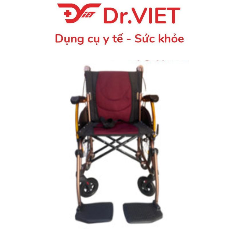 Xe lăn nhôm du lịch Lucass X-65 [Chính hãng] - Tiện lợi, nhỏ gọn, dễ mang theo đi du lịch
