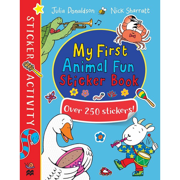 My First Animal Fun Sticker Book