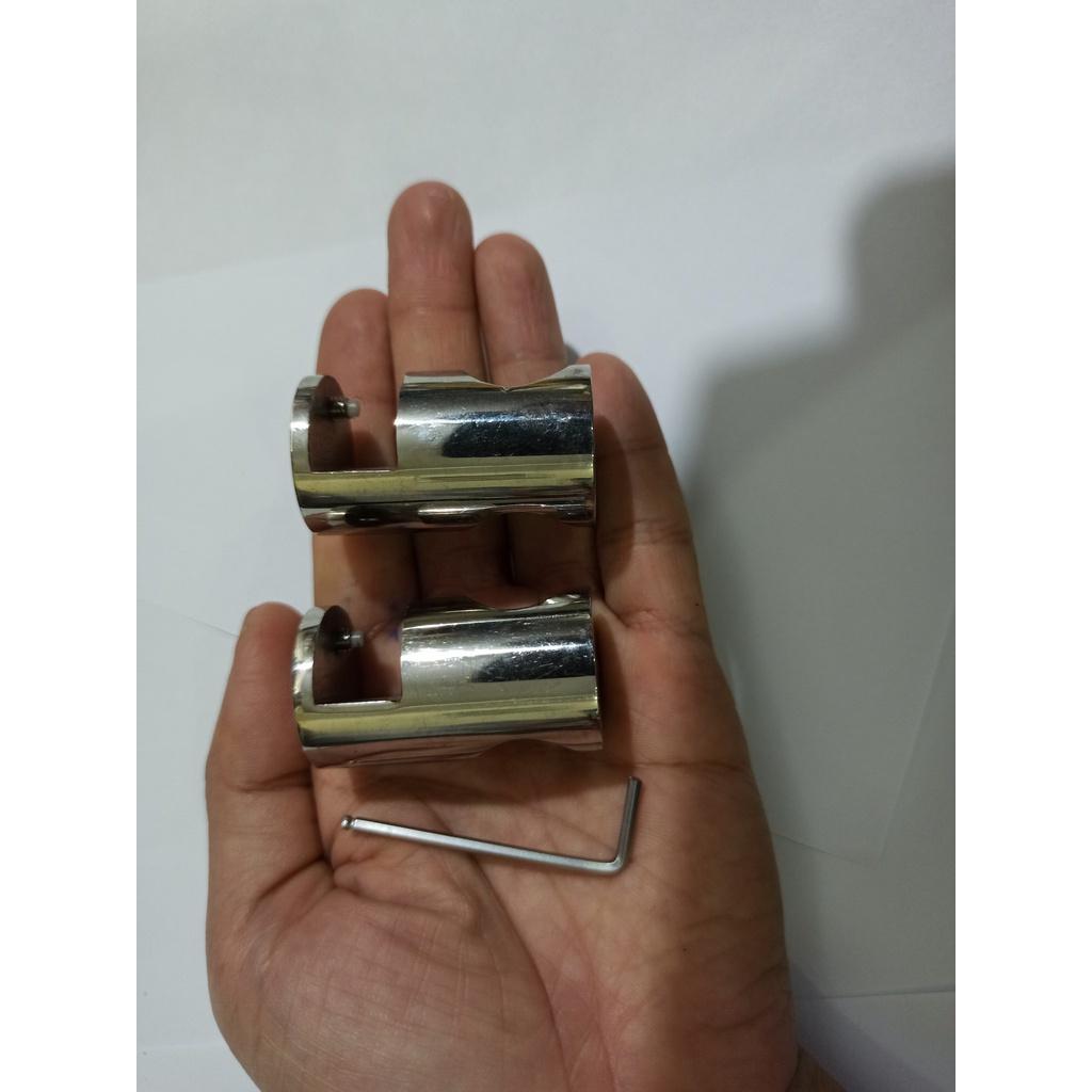 Kẹp giữ ống IN OUT INOX - Kẹp in out cao cấp - Kẹp bộ inout cho bể thủy sinh - Hồ cá cảnh - Shopleo