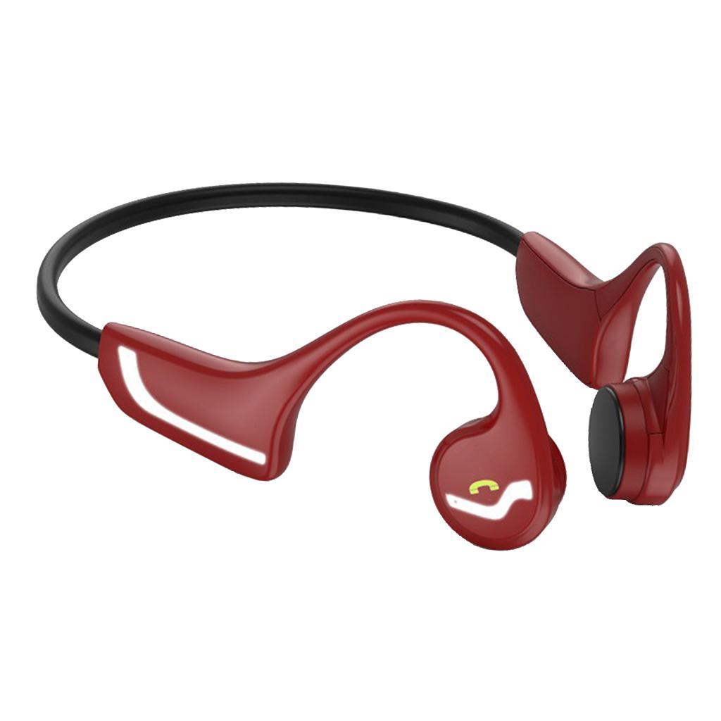 Bluetooth Bone Conduction Headphones Waterproof Music Earphone Ear Hook