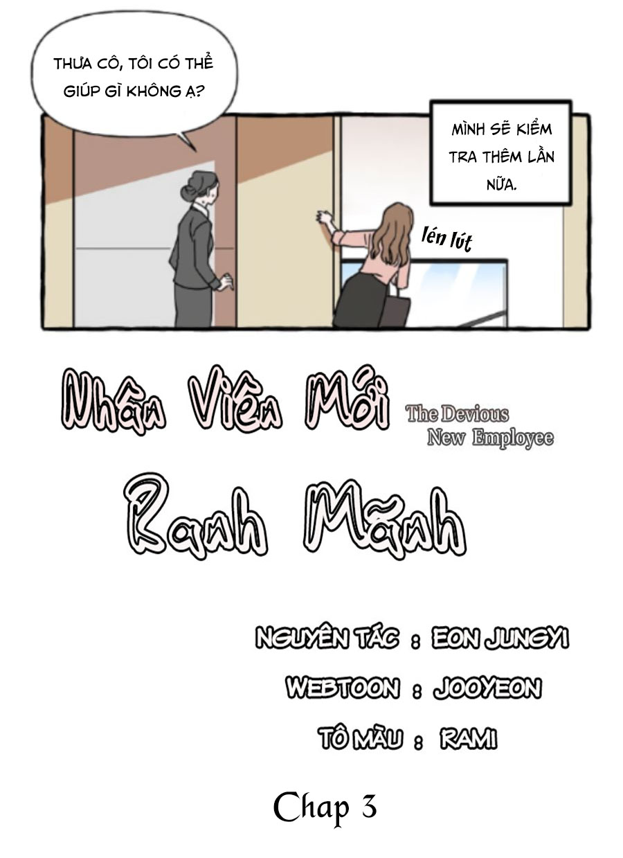 nhân viên mới ranh mãnh chapter 3 14
