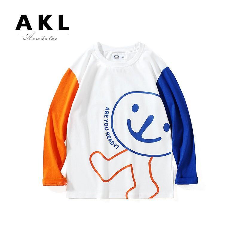 TA3A082 Áo COTTON dài tay AKL SMILE 2955