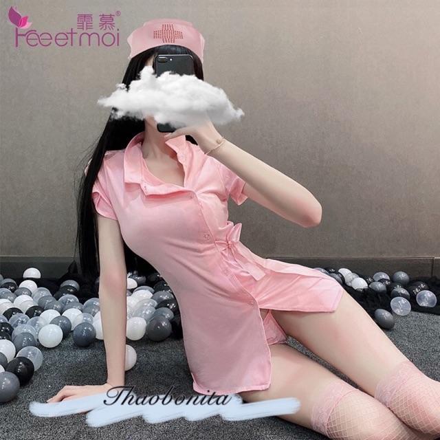 Bộ ngủ Cosplay nữ Bác sĩ - Y Tá cực sexy GIAO HOẢ TỐC HCM