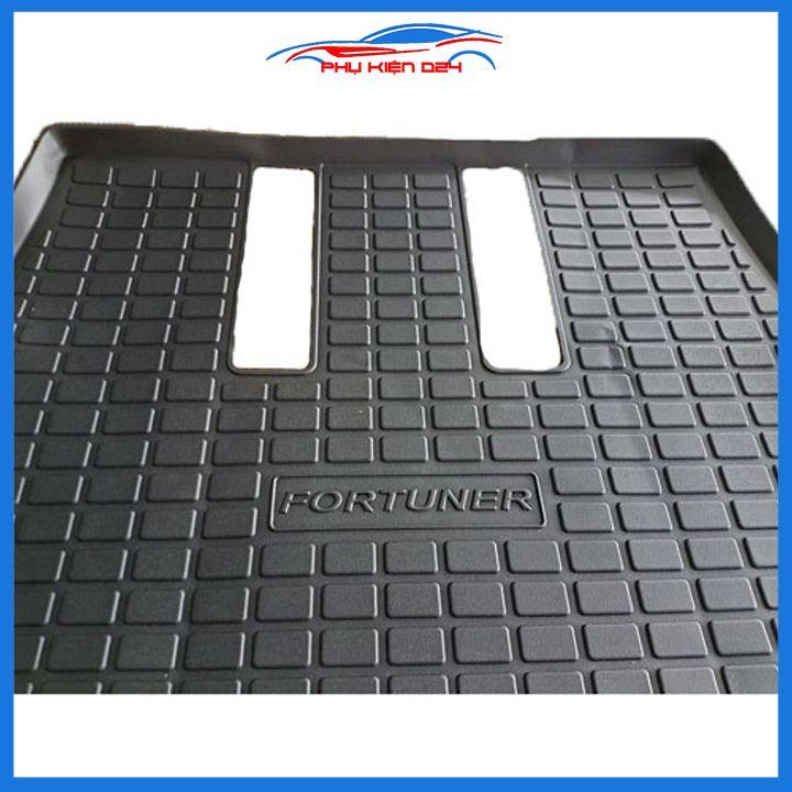 Thảm nhựa lót cốp Fortuner 2017-2018-2019-2020-2021-2022 nhựa dẻo dày dặn đàn hồi tốt